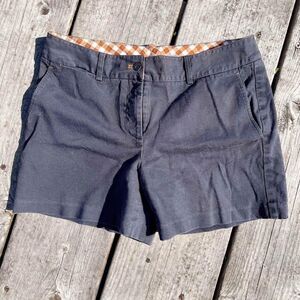 J MCLAUGHLIN WOMENS SHORTS BLUE SIZE 6